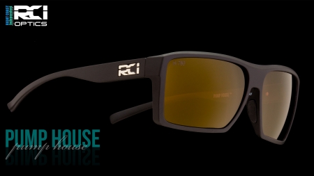 Pump House Matte Black / Grey Atlantic Blue Mirror H780 - Image 4