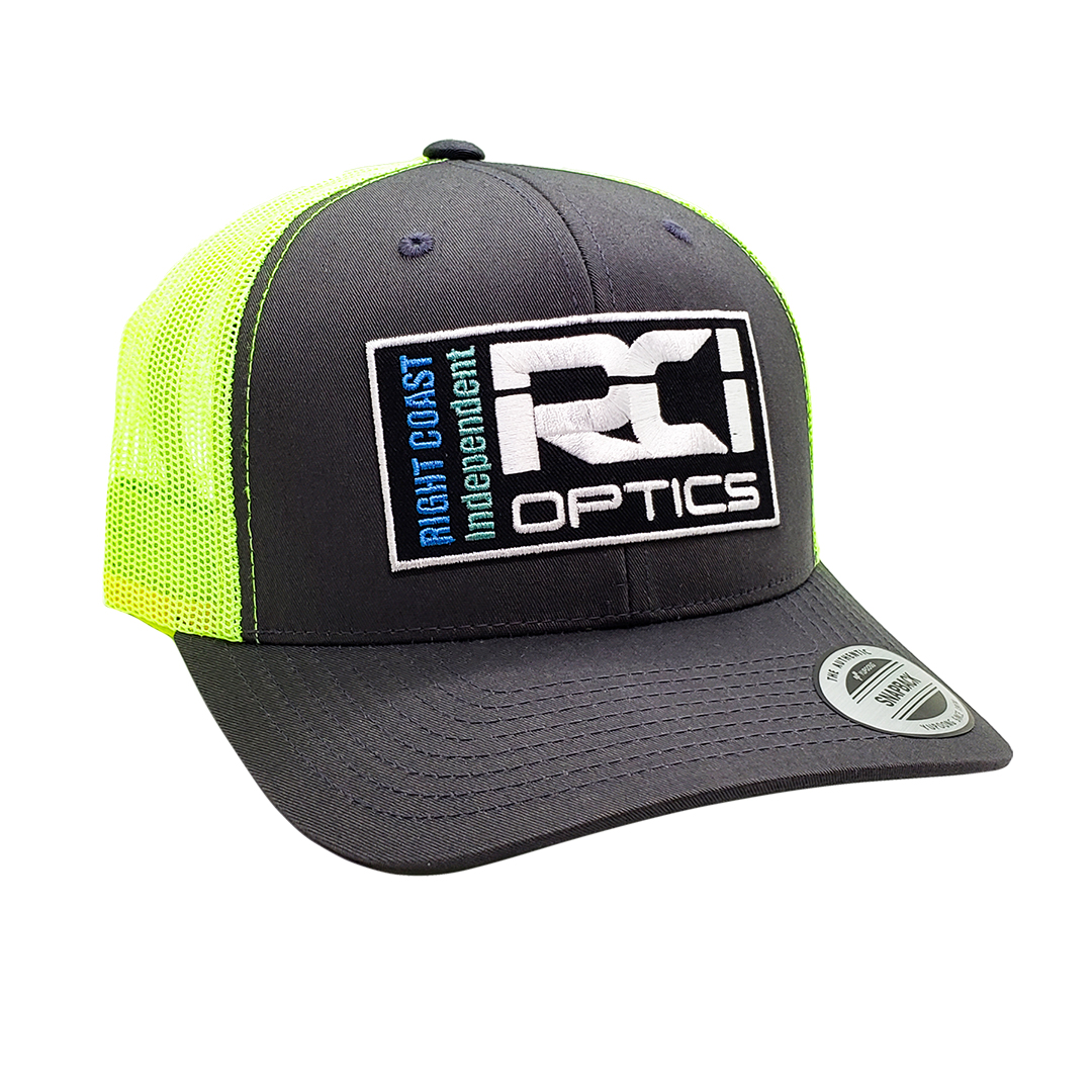 Charcoal/Neon Green Snapback