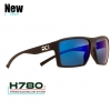 Pump House Matte Black / Grey Atlantic Blue Mirror H780